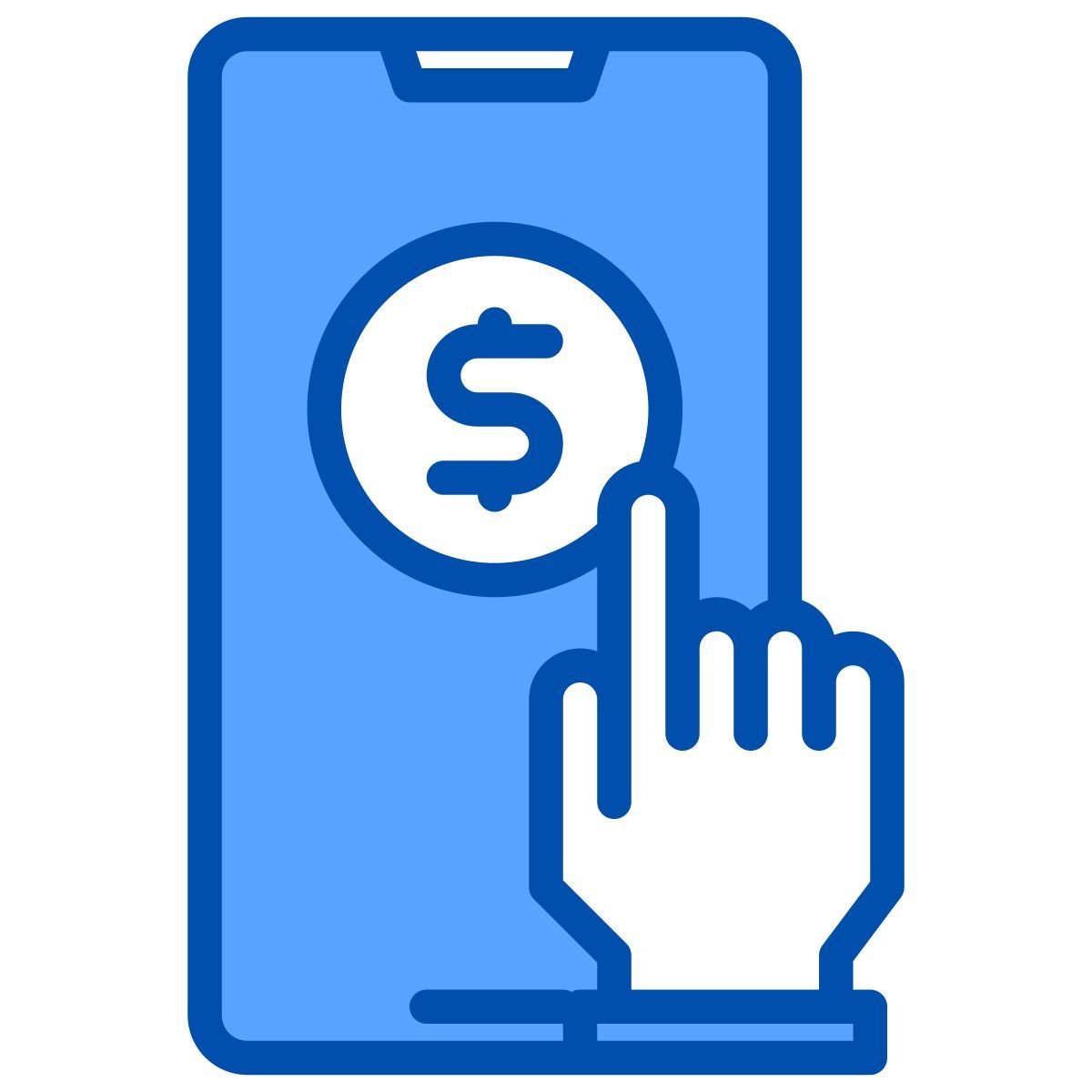 smartphone pay icon