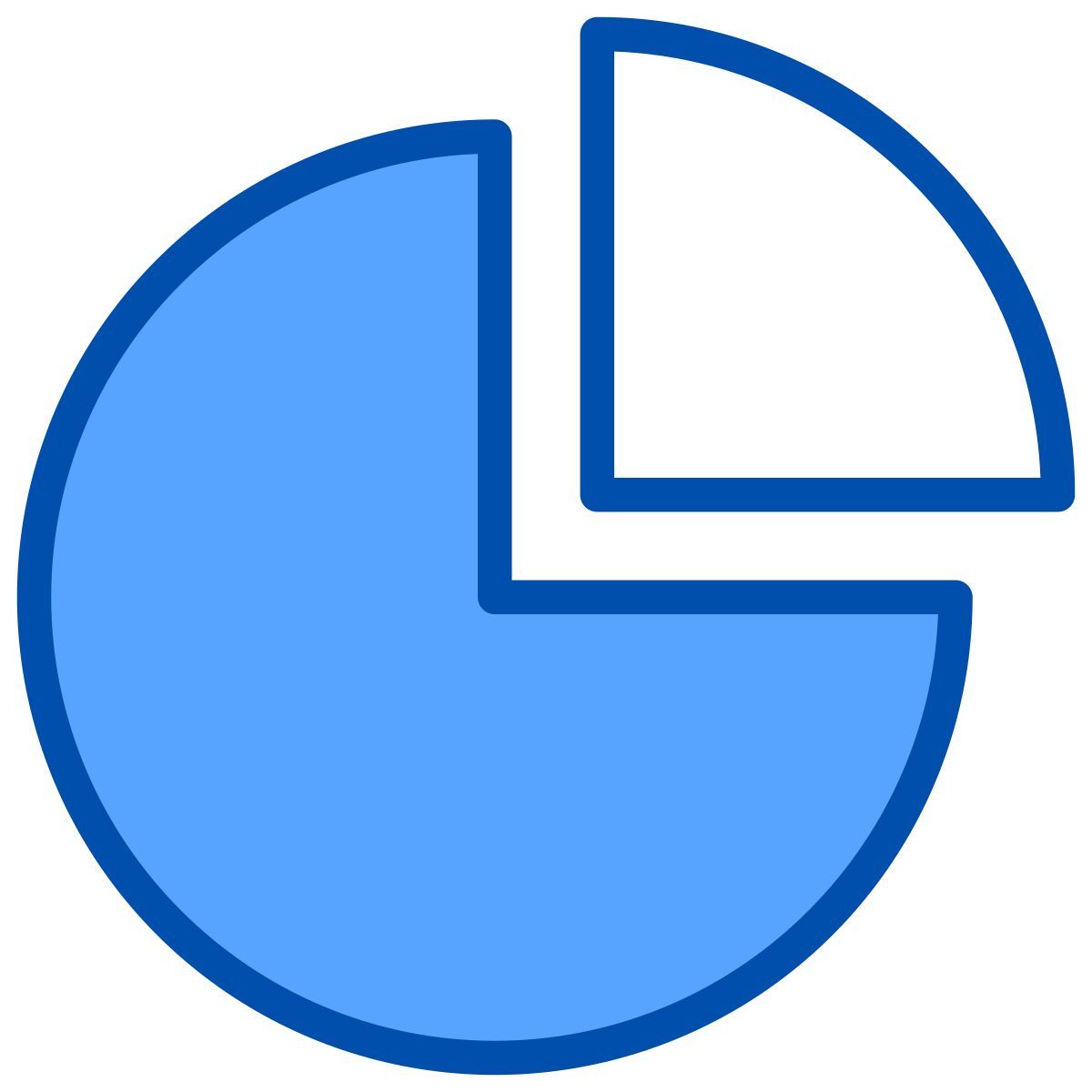 grafico a torta icon