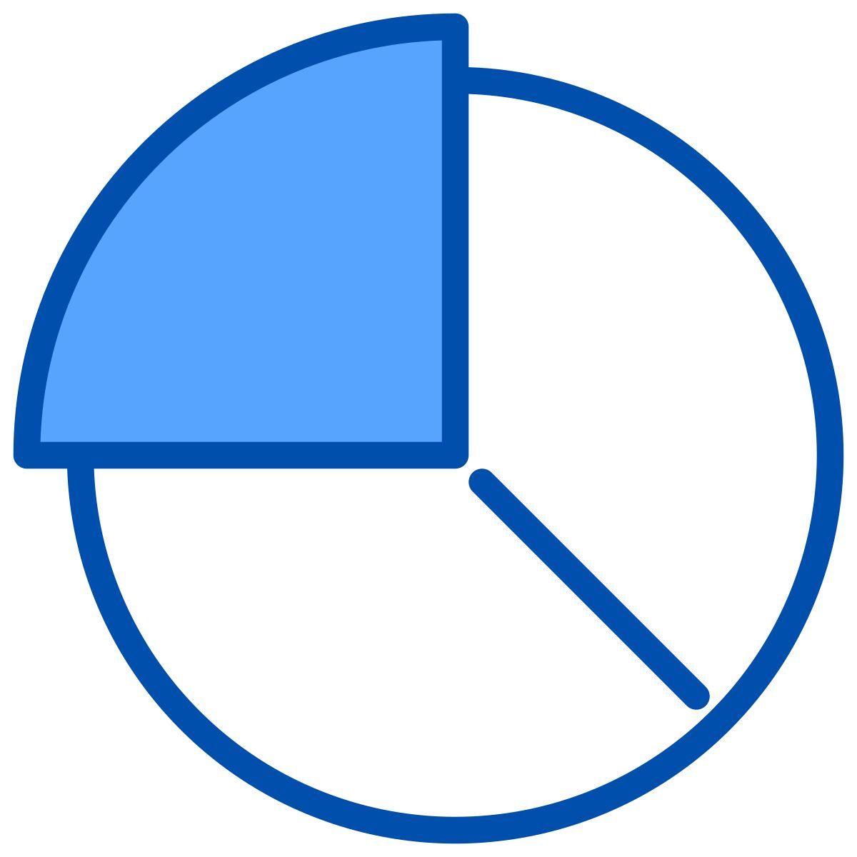 grafico a torta icon