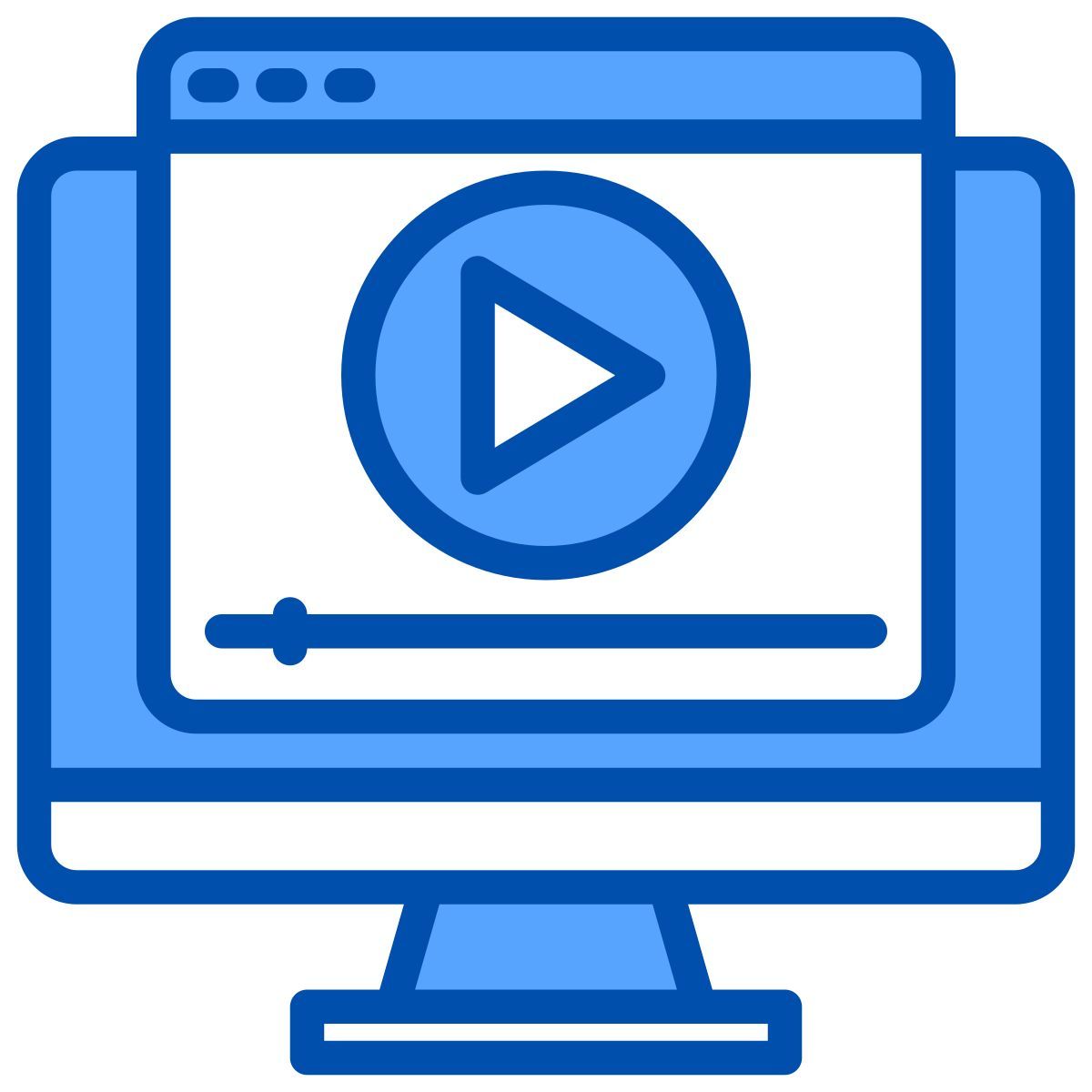 play video icon