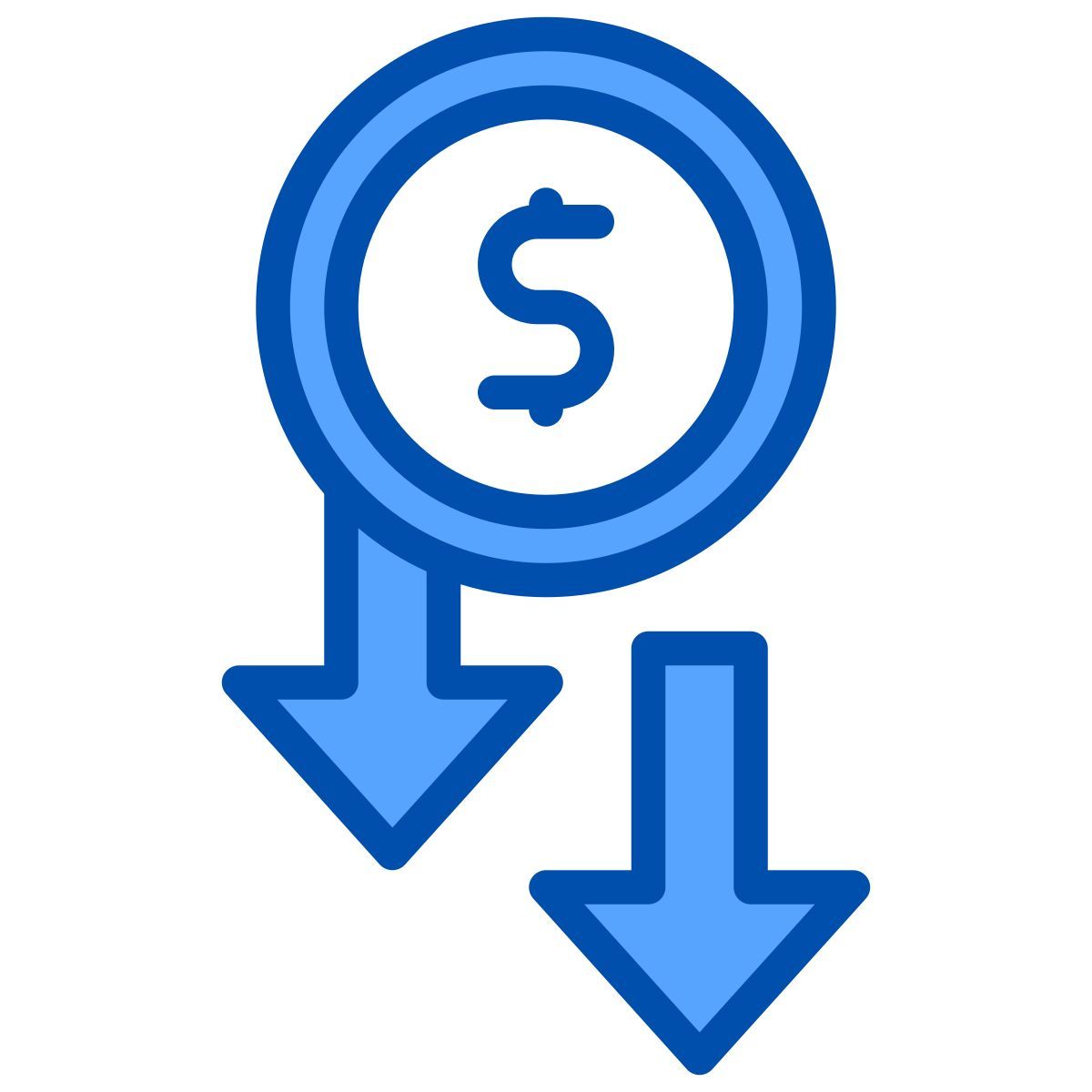 price down icon