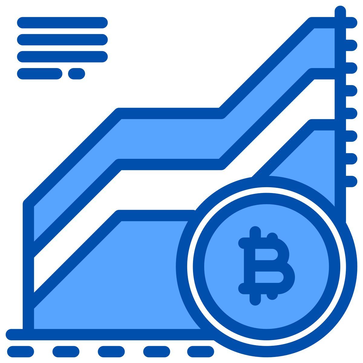 verbesserung der wirtschaft icon