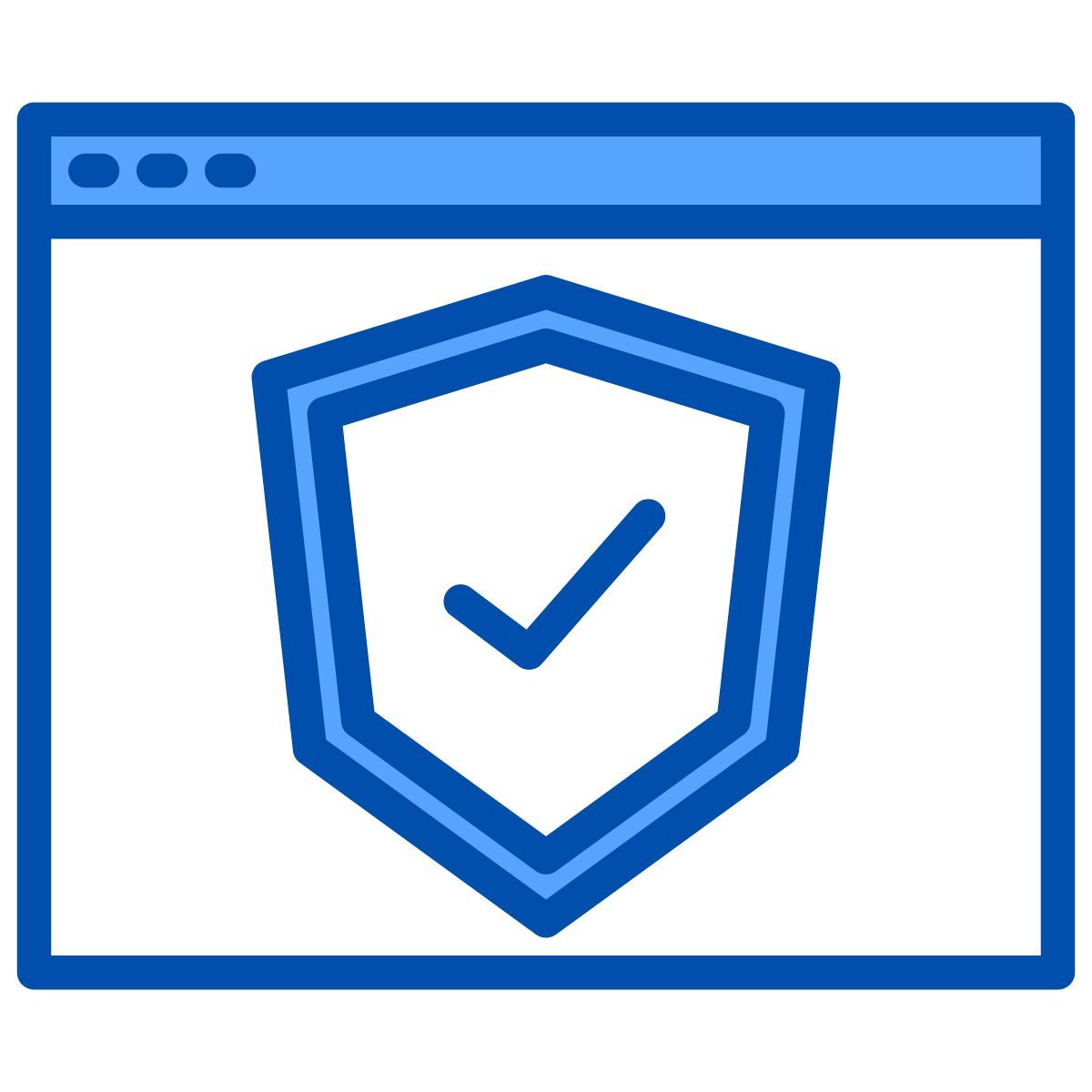 经过安全检查 icon