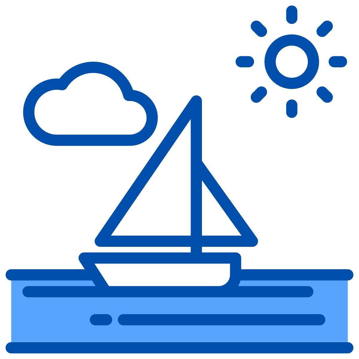 sailing icon