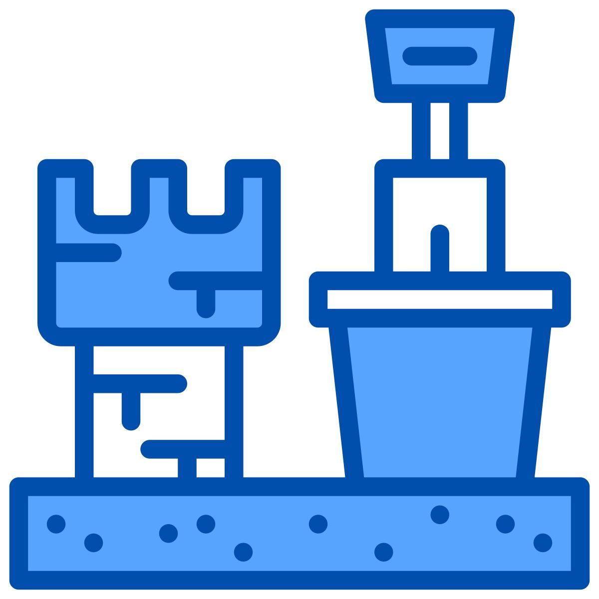 sand castle icon