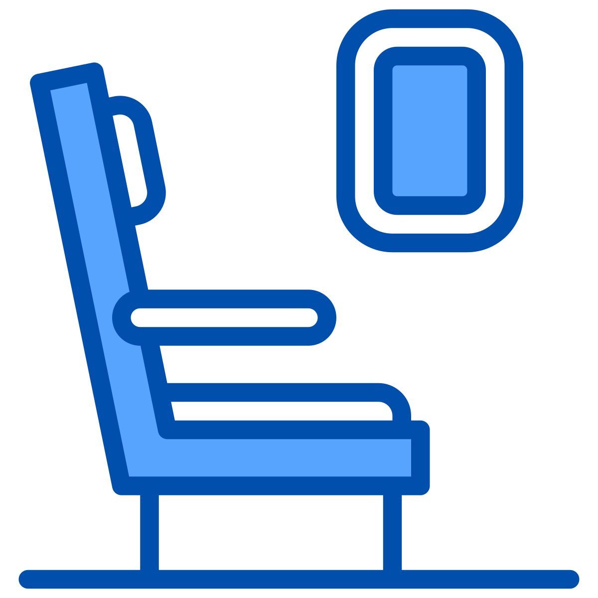 plane seat icon
