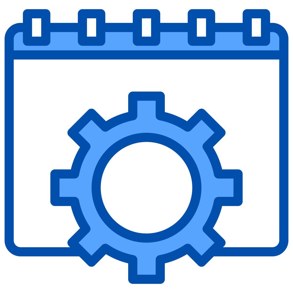 calendar settings icon