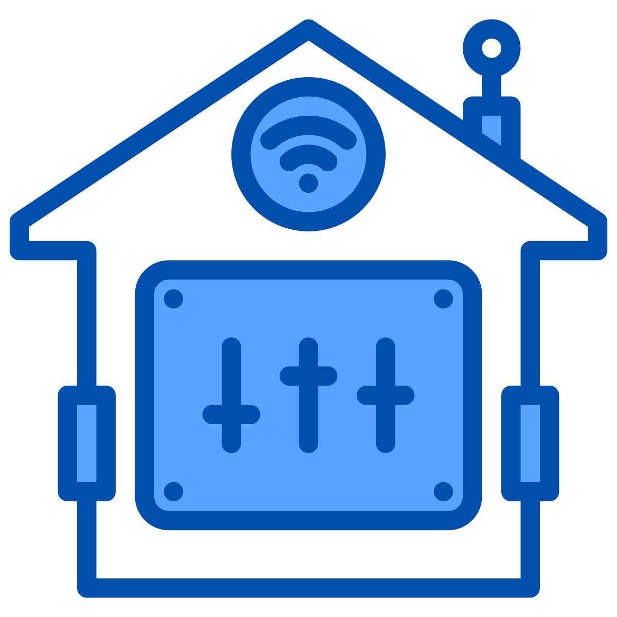 외부 설정 domotic xnimrodx blue xnimrodx icon