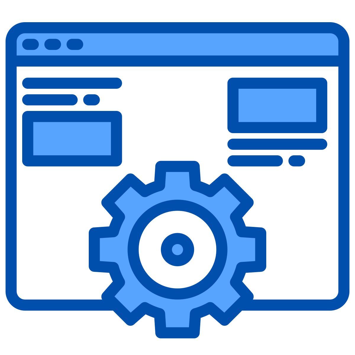 configurações do site icon