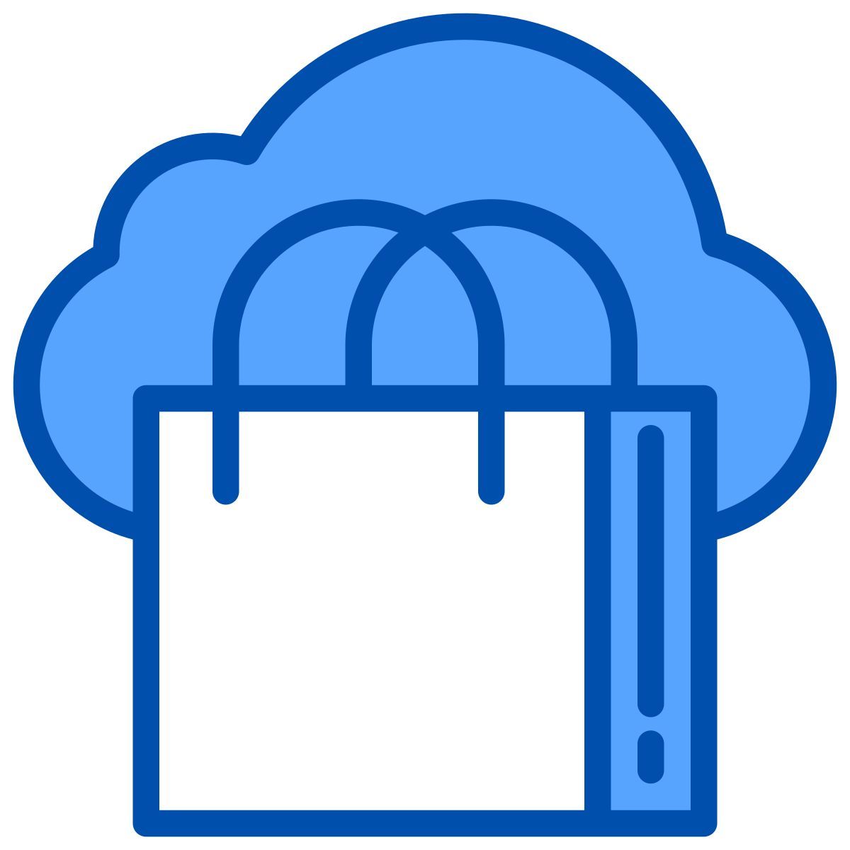 shopping bag icon