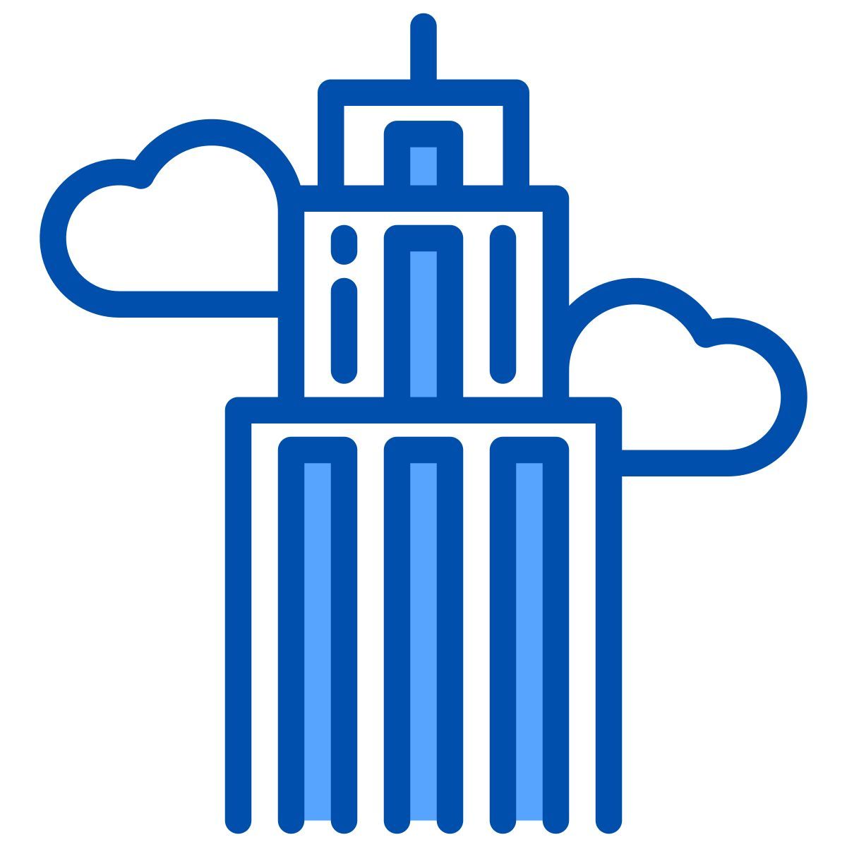 skyscraper icon