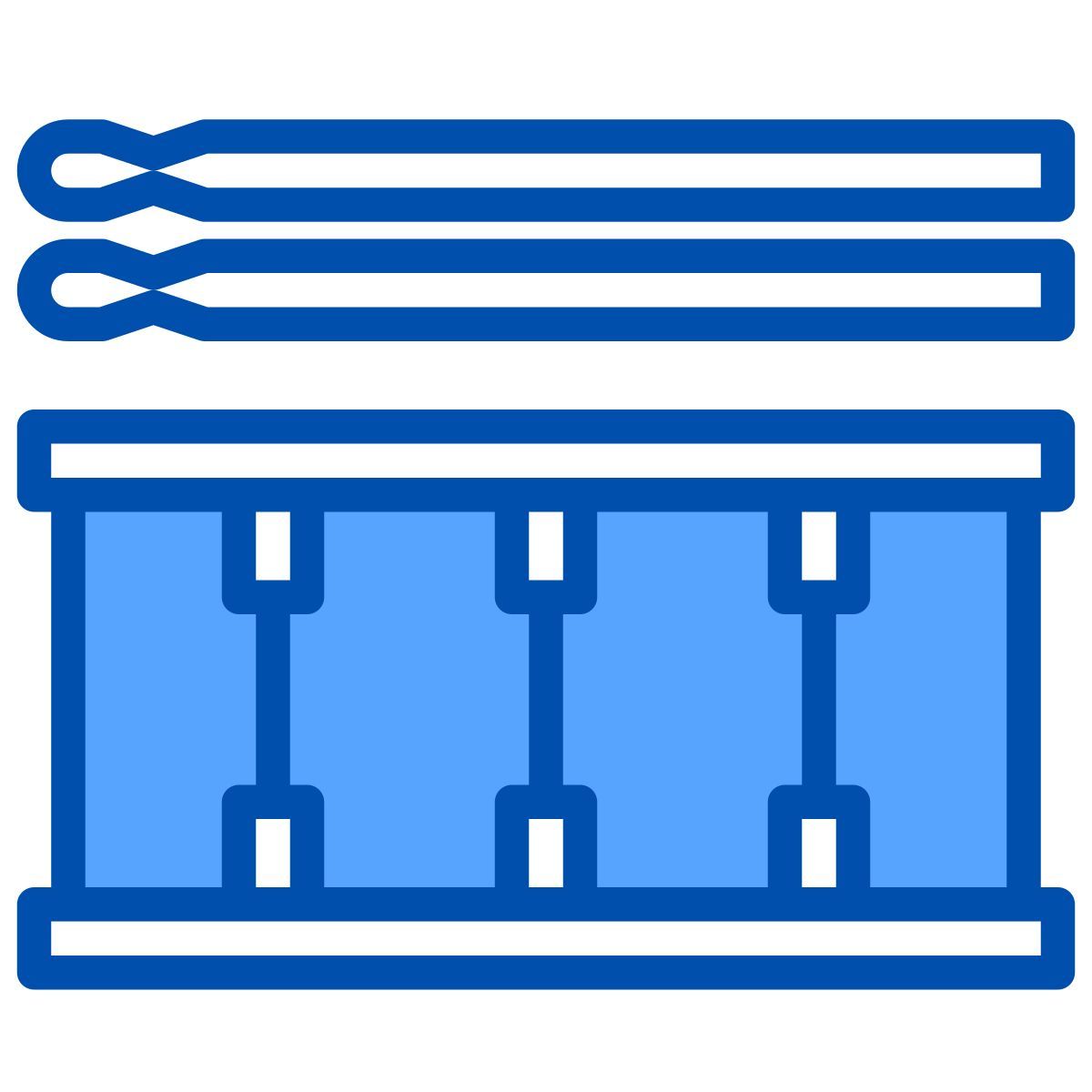 tambor militar pequeño icon