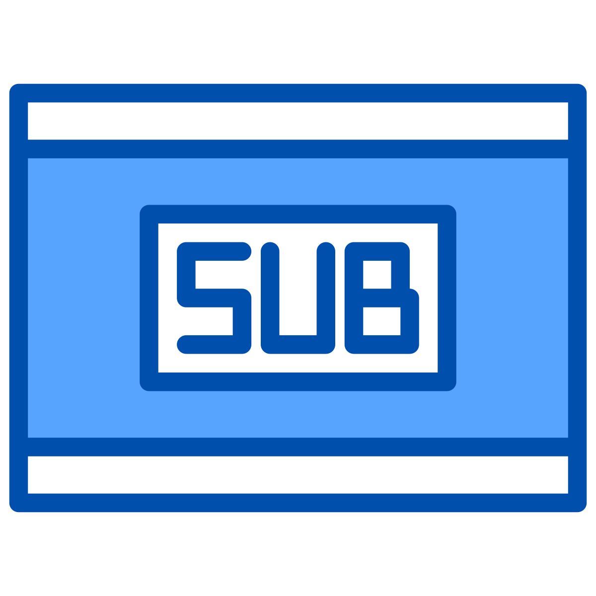 subtitle icon