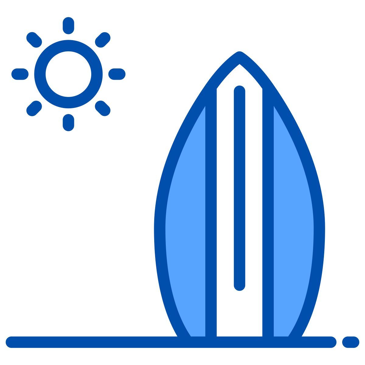 tabla de surf icon