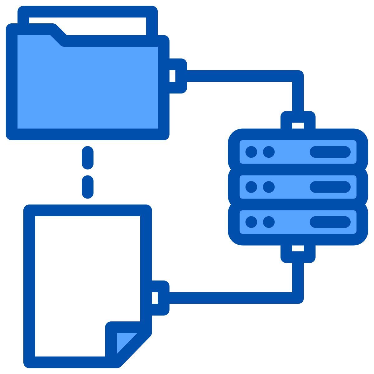 verbindung: synchronisieren icon