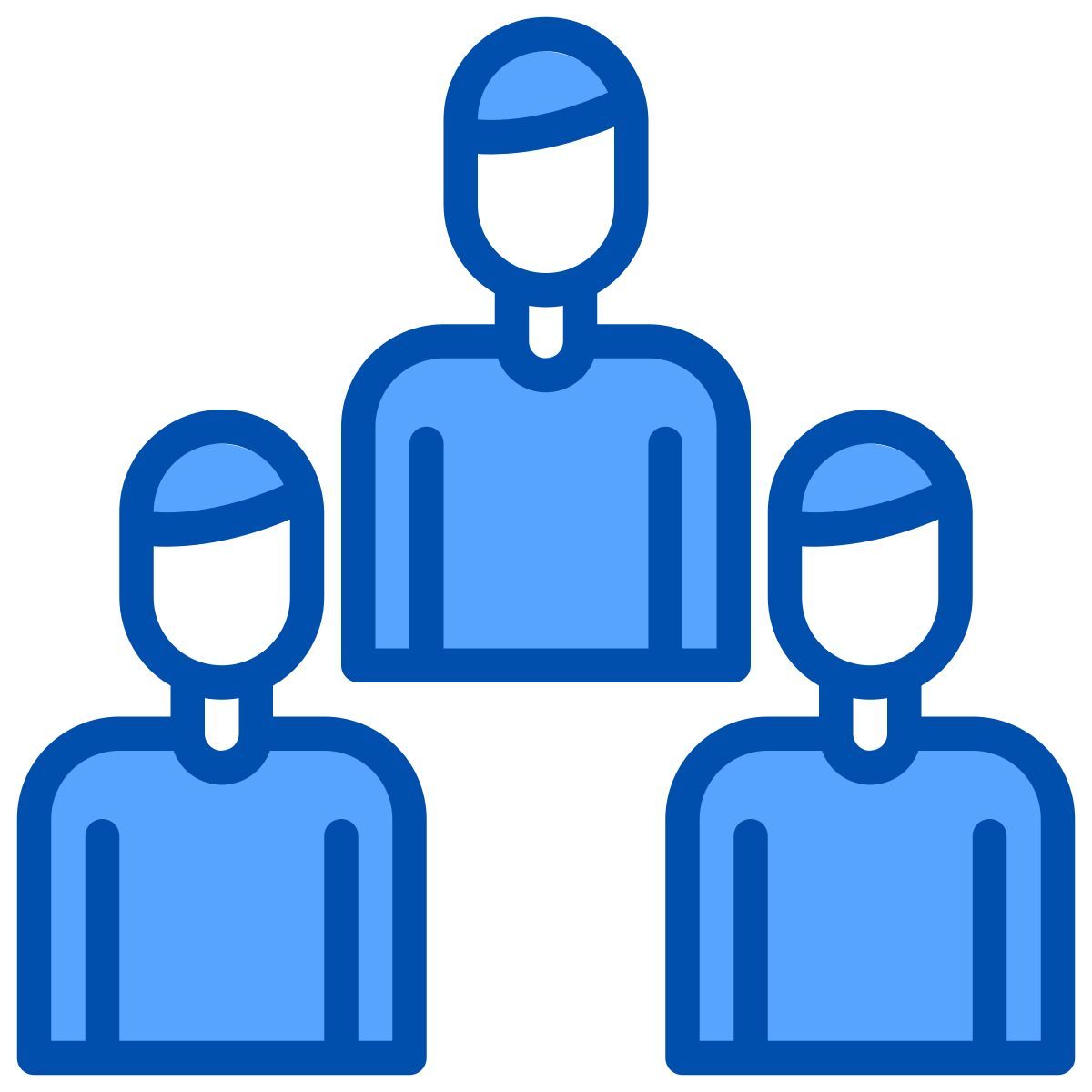 grupo de usuarios hombre y mujer icon