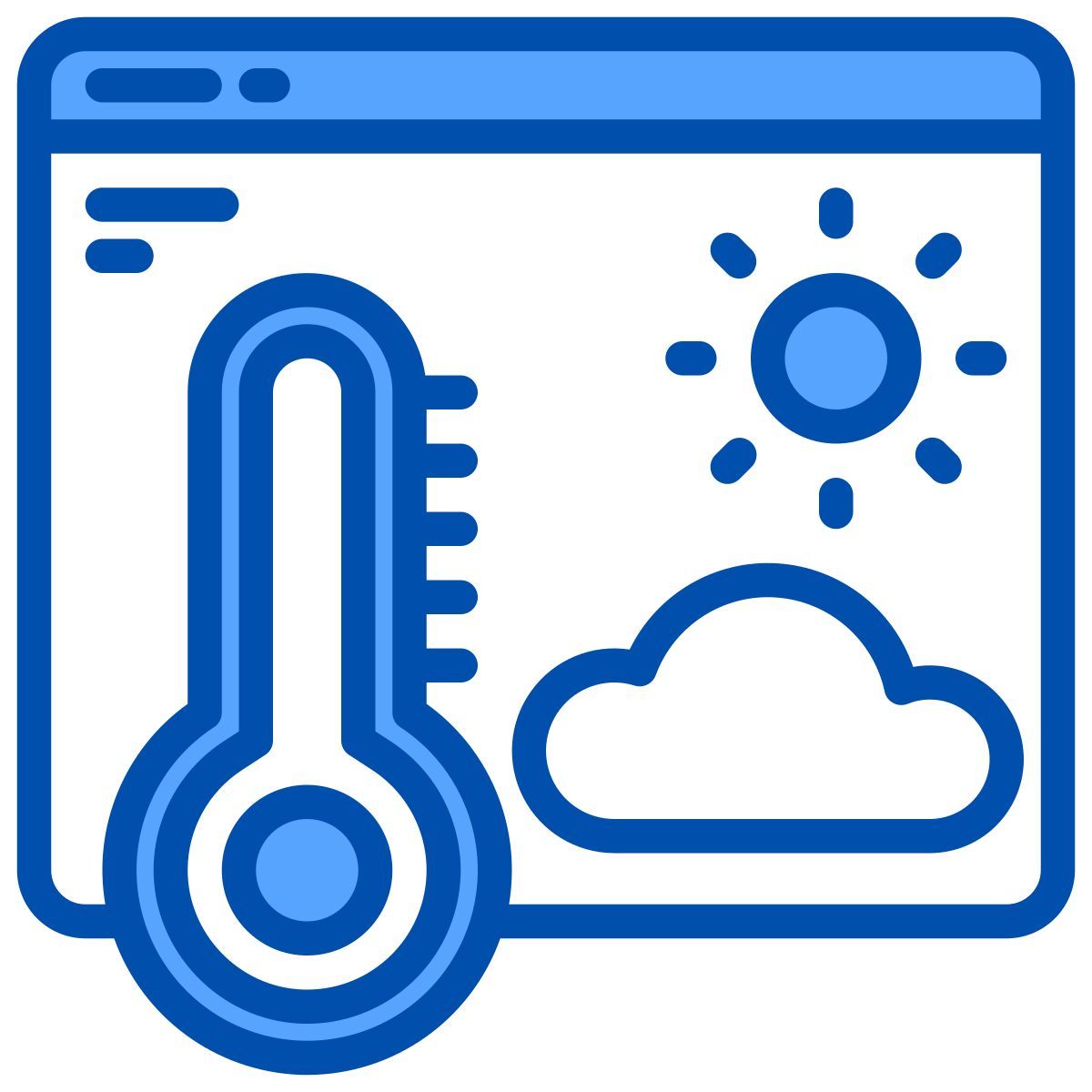 thermostat icon