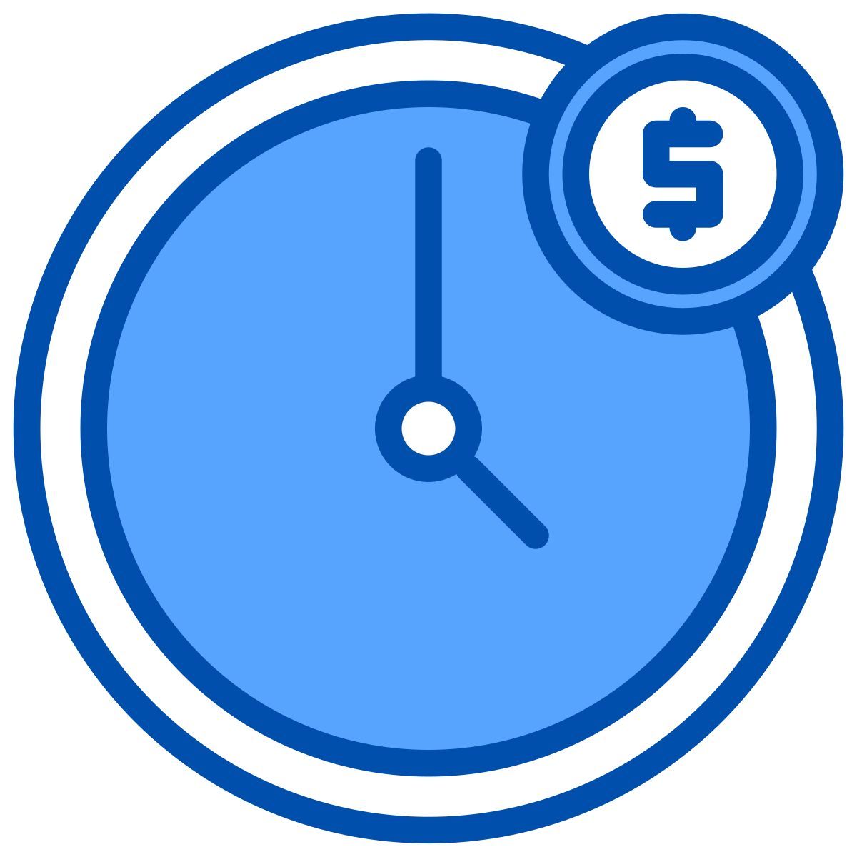 time is money icon