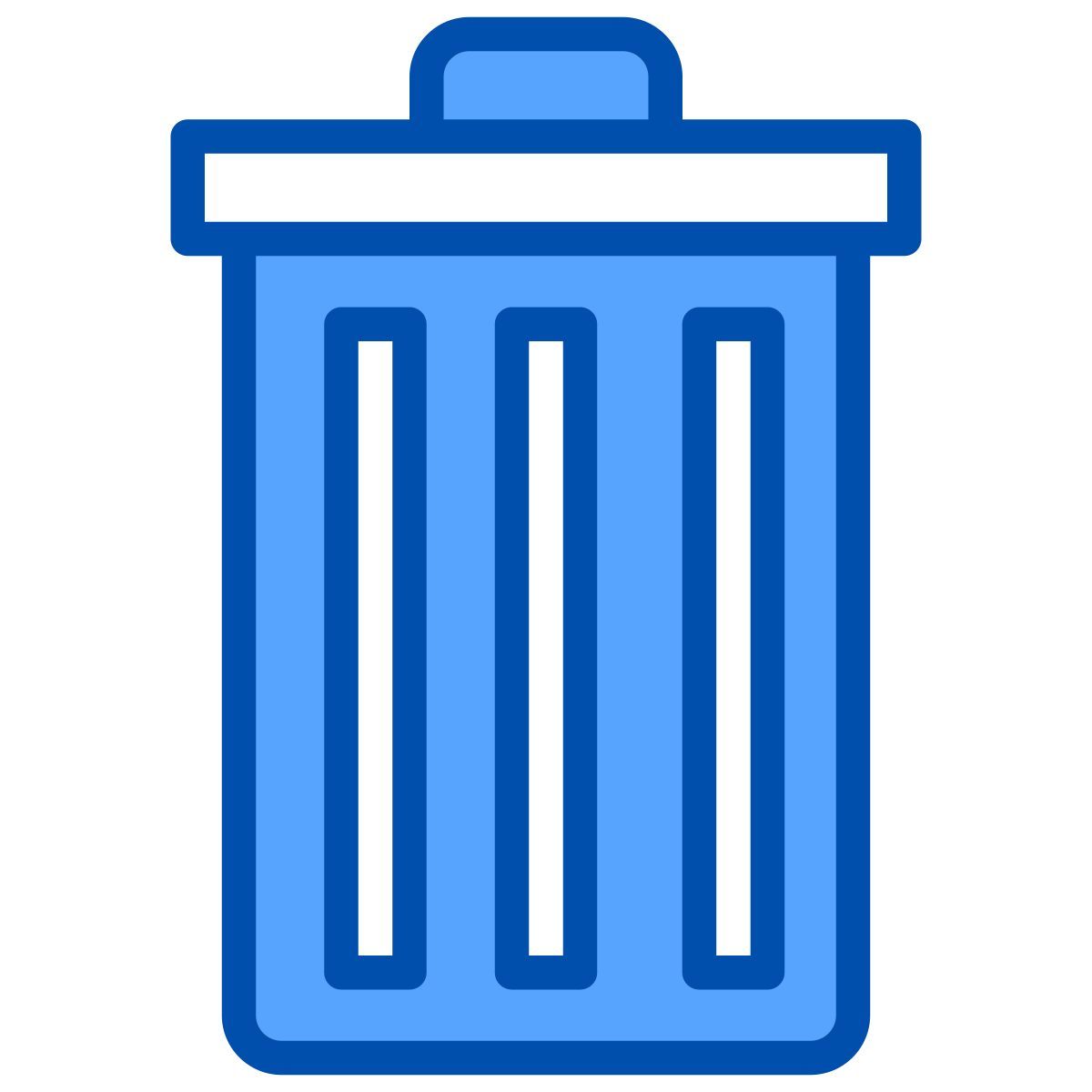 trash bin icon