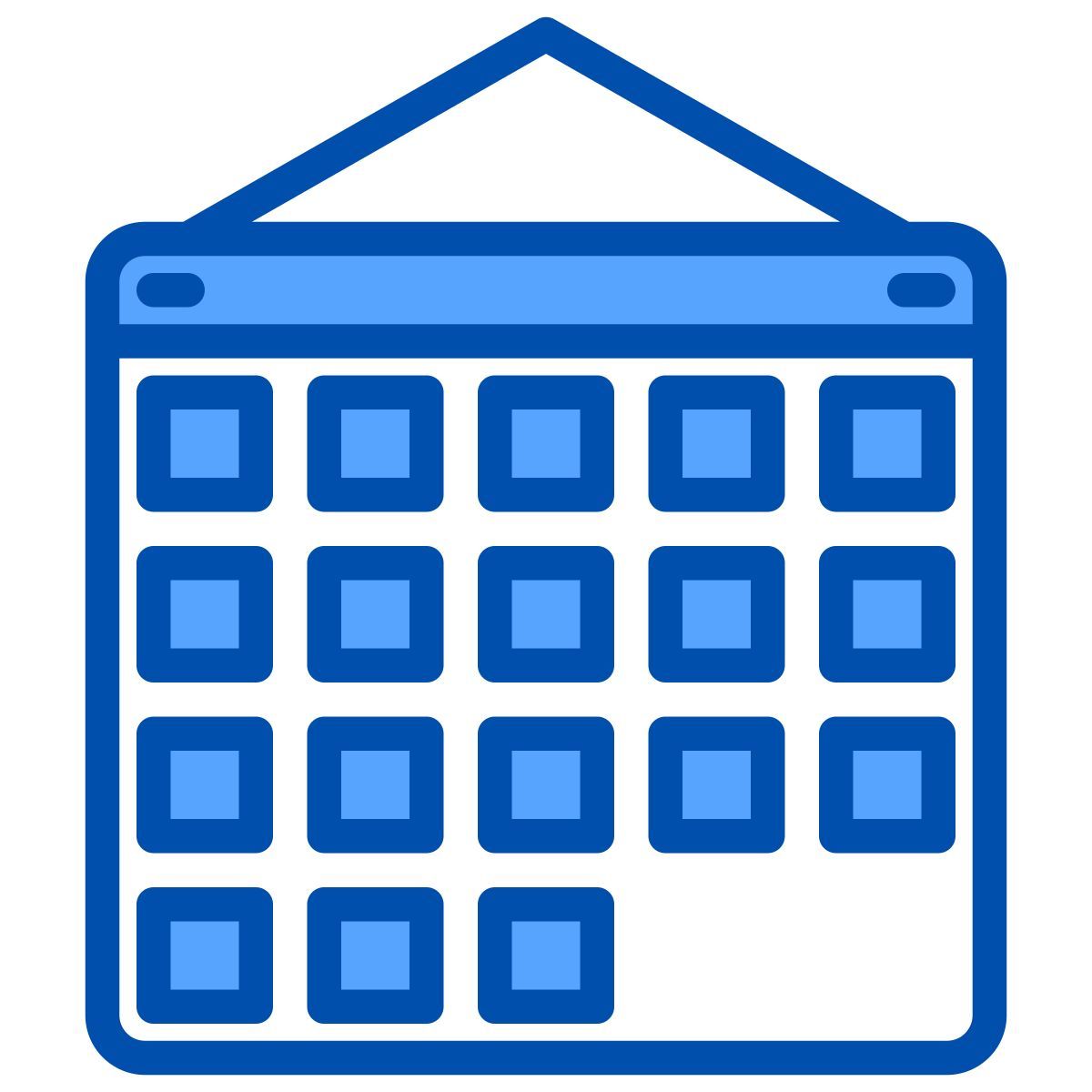 wall calendar icon