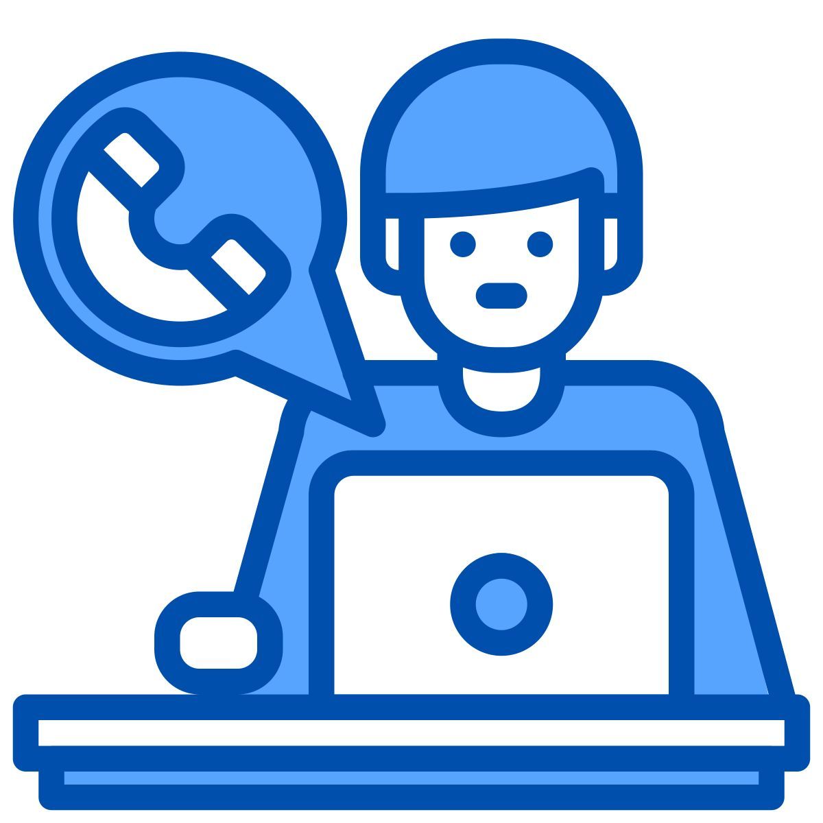 work from home icon