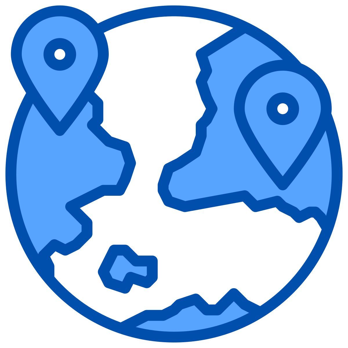 globaler standort icon