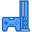 external game-console-electronics-xnimrodx-blue-xnimrodx icon