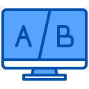 external ab-testing-responsive-design-xnimrodx-blue-xnimrodx icon