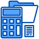 external accounting-finance-xnimrodx-blue-xnimrodx icon