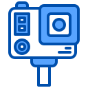 external action-camera-traveling-xnimrodx-blue-xnimrodx icon