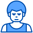 external afro-avatar-xnimrodx-blue-xnimrodx icon