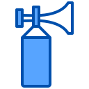 external air-horn-event-and-party-xnimrodx-blue-xnimrodx icon