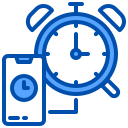 external alarm-internet-of-things-xnimrodx-blue-xnimrodx icon