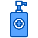 external alcohol-gel-hospital-and-healthcare-xnimrodx-blue-xnimrodx icon