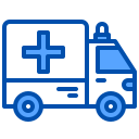 external ambulance-hospital-and-healthcare-xnimrodx-blue-xnimrodx icon