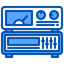 external amplifier-music-xnimrodx-blue-xnimrodx icon