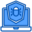 external antivirus-software-and-application-xnimrodx-blue-xnimrodx icon