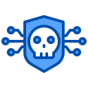 external antivirus-virus-and-hacker-xnimrodx-blue-xnimrodx icon