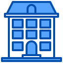 external apartment-real-estate-xnimrodx-blue-xnimrodx icon