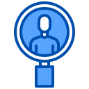 external applicant-team-management-xnimrodx-blue-xnimrodx icon