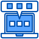external application-design-thinking-xnimrodx-blue-xnimrodx icon