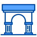 external arch-city-xnimrodx-blue-xnimrodx icon
