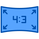 external aspect-ratio-vdo-production-xnimrodx-blue-xnimrodx icon