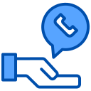 external assistant-communication-xnimrodx-blue-xnimrodx-2 icon