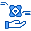 external atom-science-xnimrodx-blue-xnimrodx icon