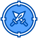 external attack-esport-xnimrodx-blue-xnimrodx icon