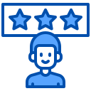 external avatar-customer-review-xnimrodx-blue-xnimrodx icon