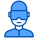 external avatar-game-development-xnimrodx-blue-xnimrodx-2 icon