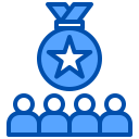 external award-team-management-xnimrodx-blue-xnimrodx icon