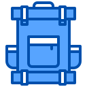 external backpack-adventure-and-camping-xnimrodx-blue-xnimrodx icon